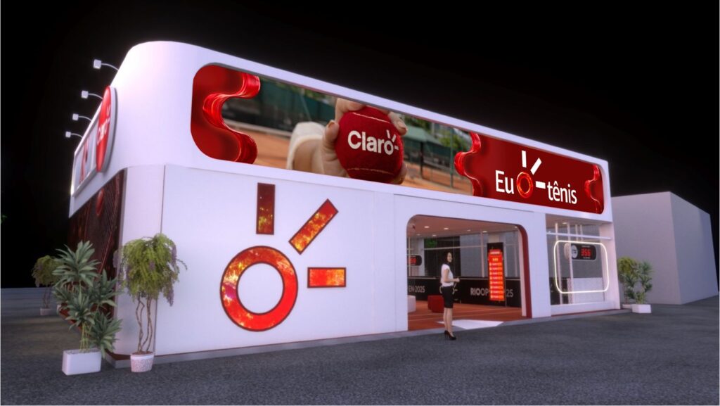 Fan Zone da Claro no Rio Open 2025 promete inovação e interatividade