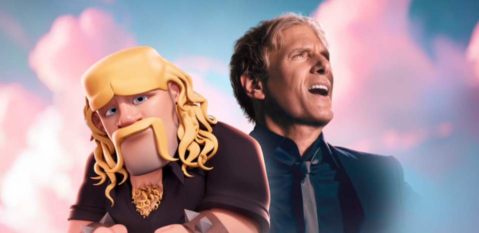 Clash Royale aposta na música e personagem Barboltian canta com Michael Bolton