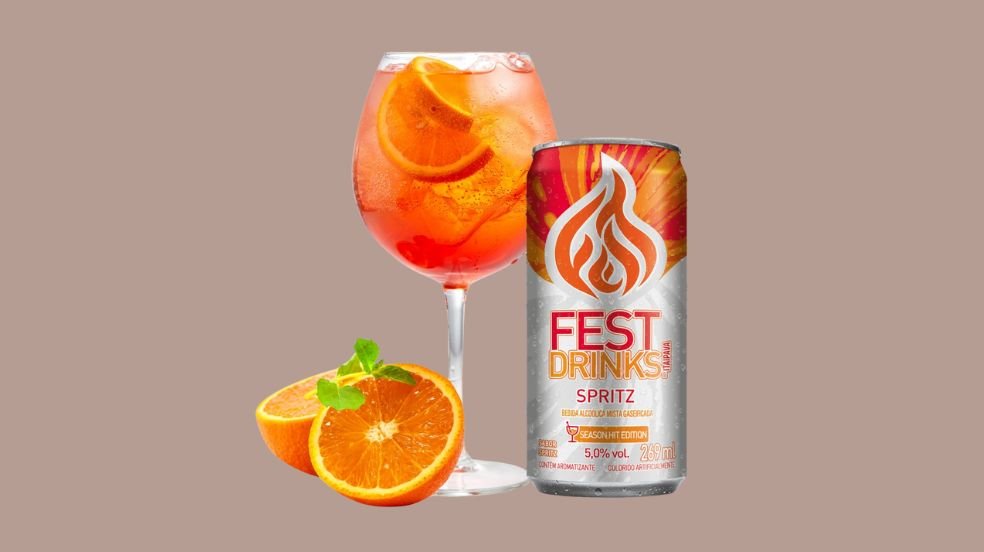 Itaipava aposta em Spritz pronto para beber na linha Fest Drinks