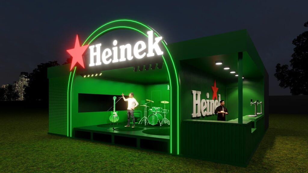 Heineken promove experiência inédita com artistas independentes no Popload 2025
