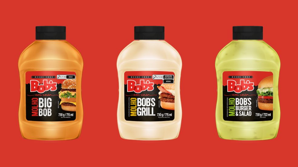 Molhos Bob’s ganham versão tamanho família em parceria com a Cepêra