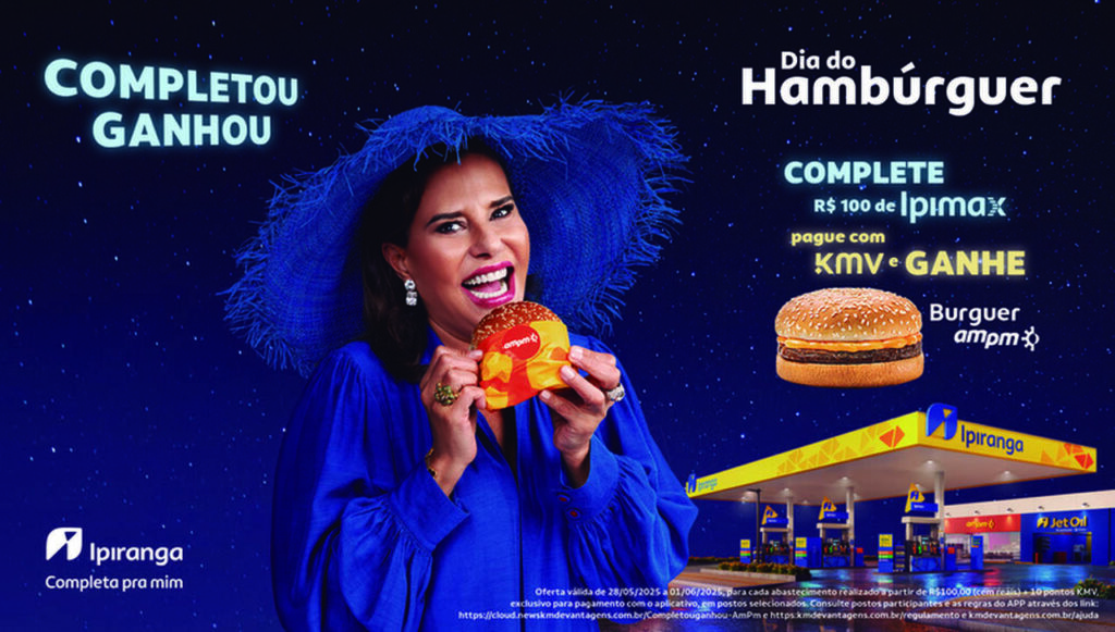Dia do Hambúrguer nos Postos Ipiranga