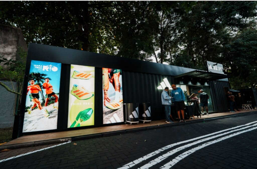 Nova estrutura da adidas transforma o Parque das Figueiras em ponto fixo para corredores