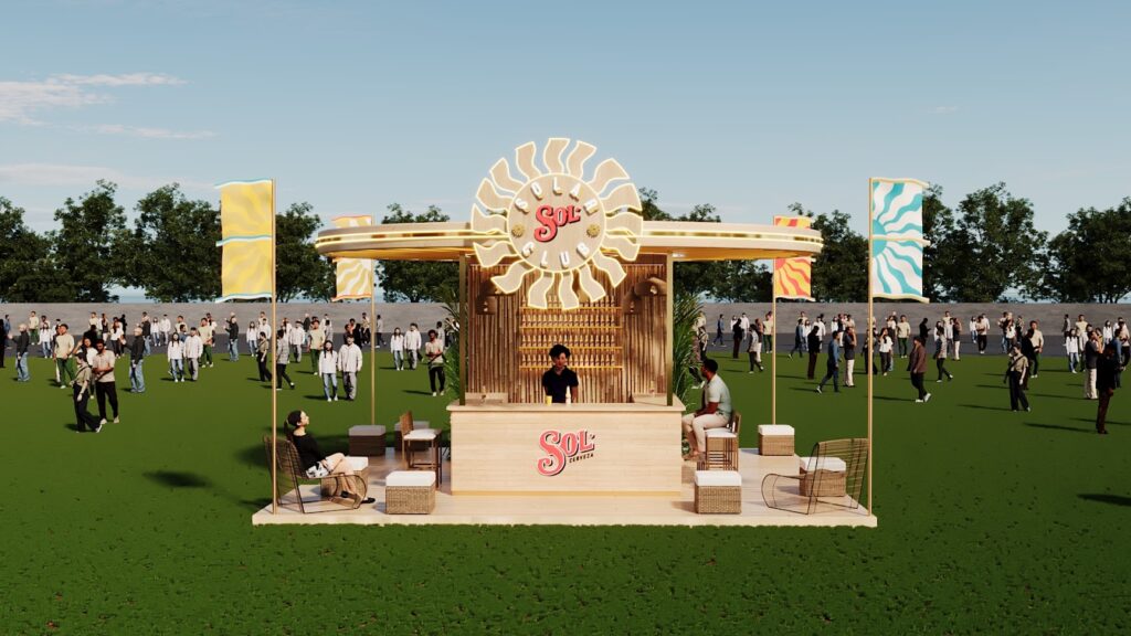 Cerveja Sol aposta no Festival Turá para ampliar conexão com o público brasileiro