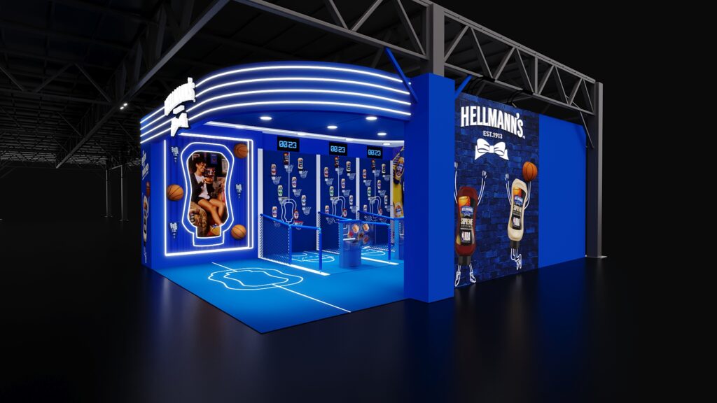 Hellmann's marca presença na NBA House, pelo terceiro ano consecutivo, com experiências inéditas e brindes colecionáveis