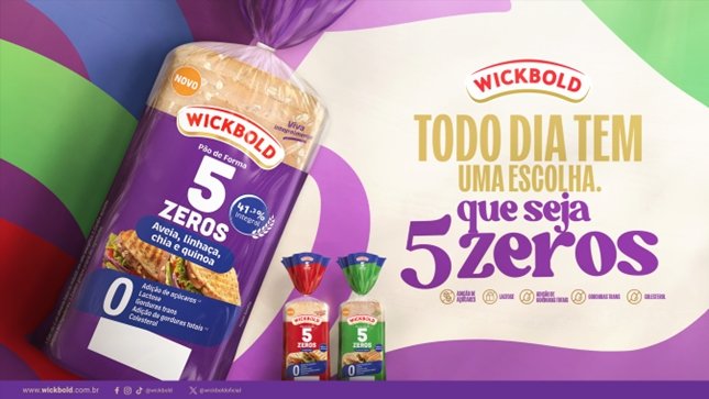 Wickbold lança Campanha 5 Zeros para incentivar hábitos mais equilibrados
