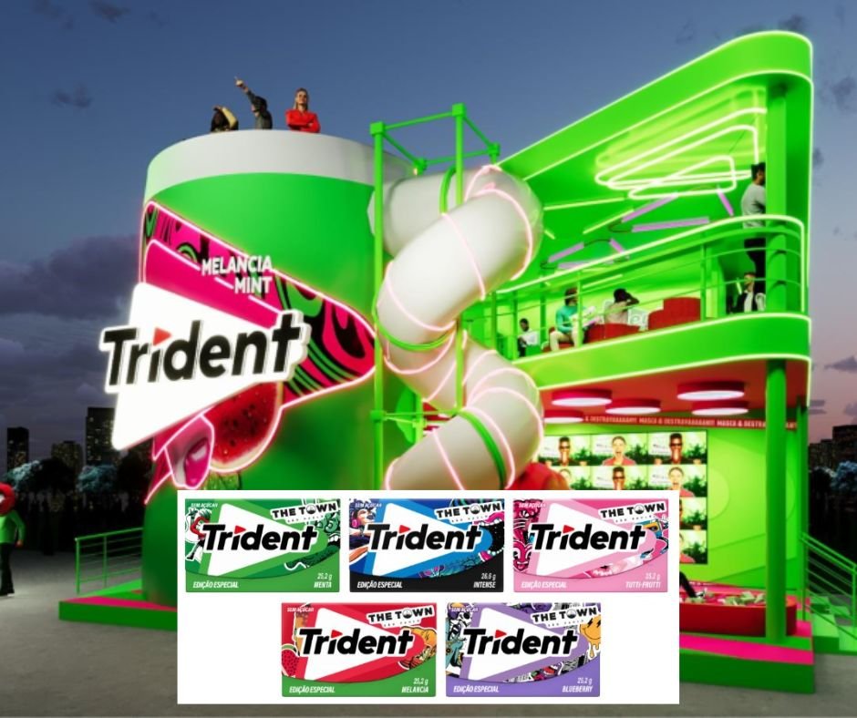 Trident lança edições limitadas inspiradas em gêneros musicais no The Town