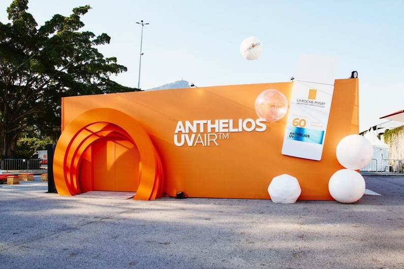 La Roche-Posay inaugura pop-up no Rio para lançamento de Anthelios UV Air FPS 60