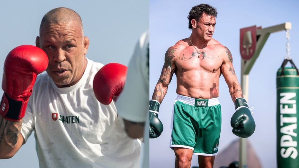 Spaten promove encarada de Popó e Wanderlei Silva com cerveja grátis na Faria Lima