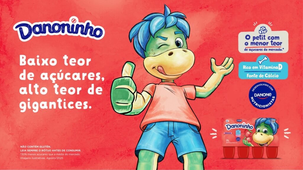Danoninho patrocina Festival Crescer 2025 e apresenta nova fórmula com menos açúcares
