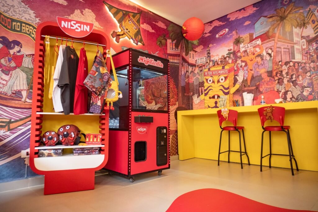 Nissin prorroga funcionamento da pop-up store Miojolândia até dezembro em São Paulo