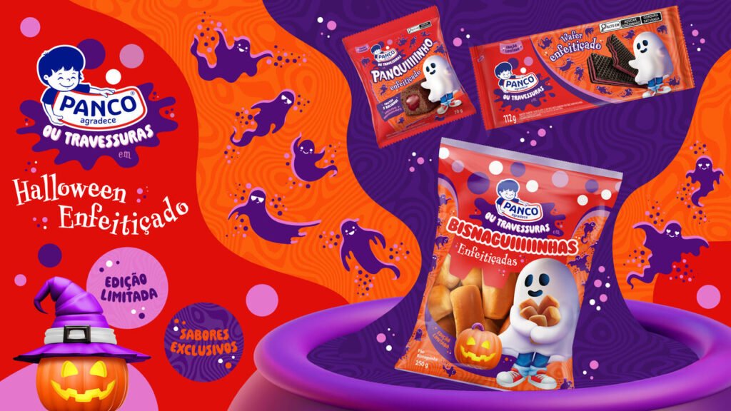 Panco celebra Halloween em São Paulo com produtos temáticos e experiências ao público