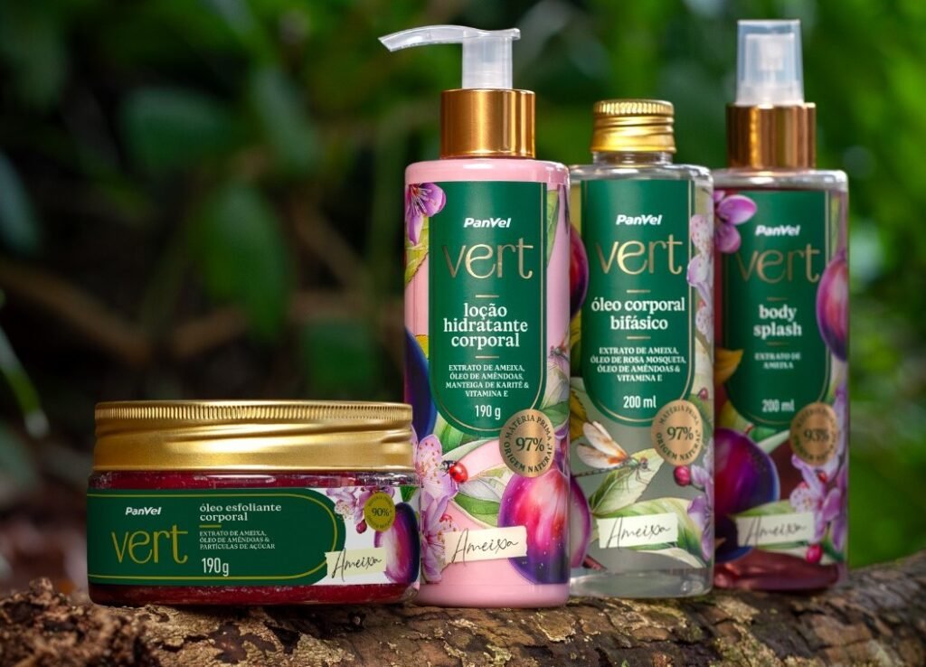 Vert retorna ao portfólio da Panvel com design renovado e mais de 15 produtos corporais