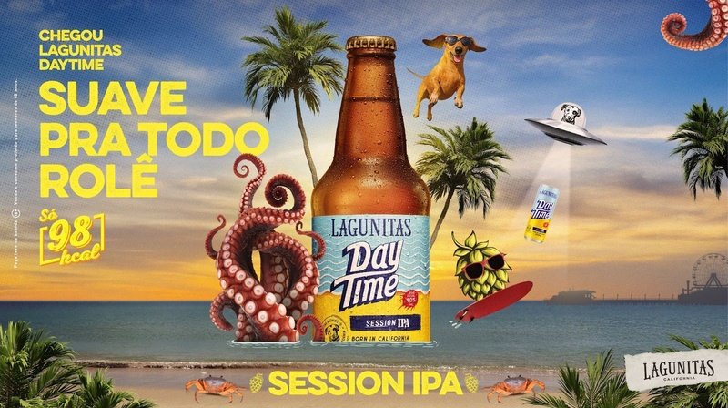 Lagunitas apresenta campanha “Lagunitas DayTime Tour” com ações em bares pelo Brasil