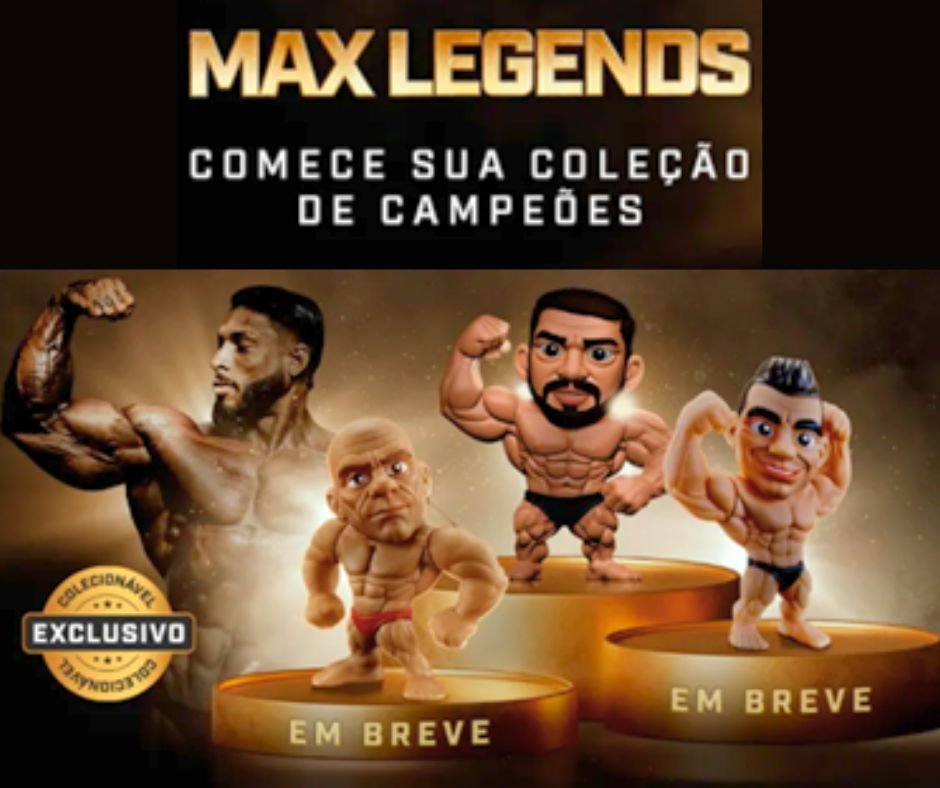 Max Titanium investe em fandom e produtos colecionáveis com miniaturas de atletas