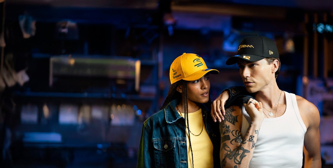 Moda e automobilismo se unem em nova coleção New Era e Senna