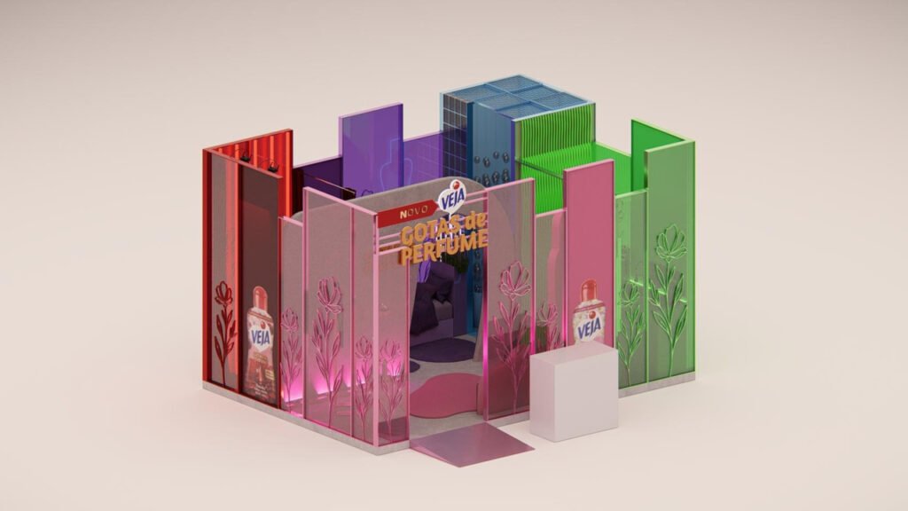 Veja cria casa sensorial em São Paulo para apresentar a linha Gotas de Perfume