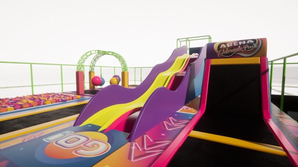 Shopping Eldorado recebe Arena EldoradoPark com mega tobogã e trampolins nas férias