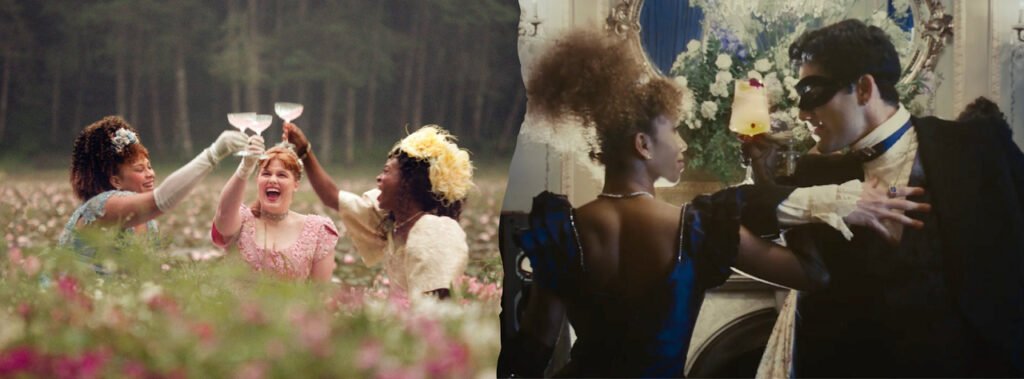 "Bridgerton" inspira novas campanhas de Tônica Antarctica e Brutal Fruit no Brasil