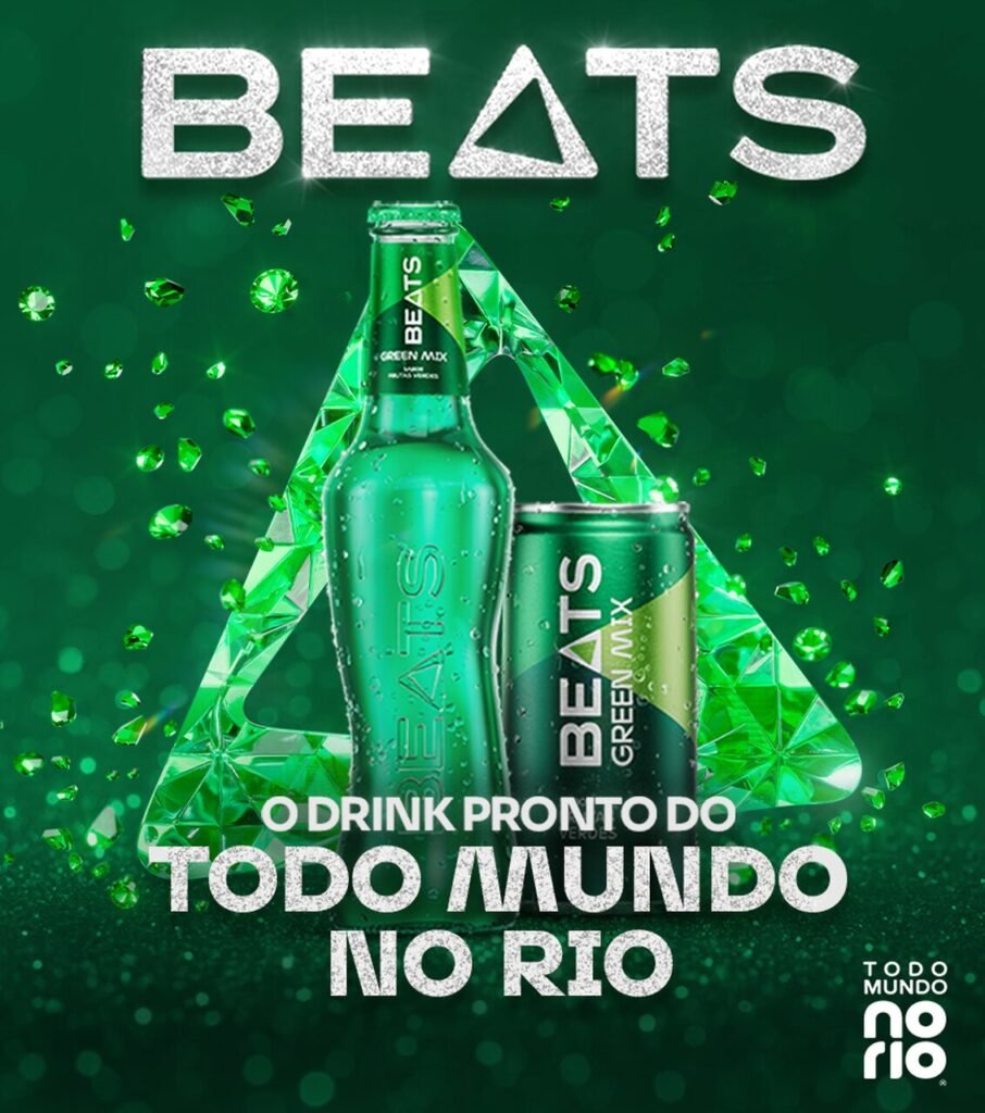 Beats leva novo sabor Green Mix para evento com show de Shakira em Copacabana