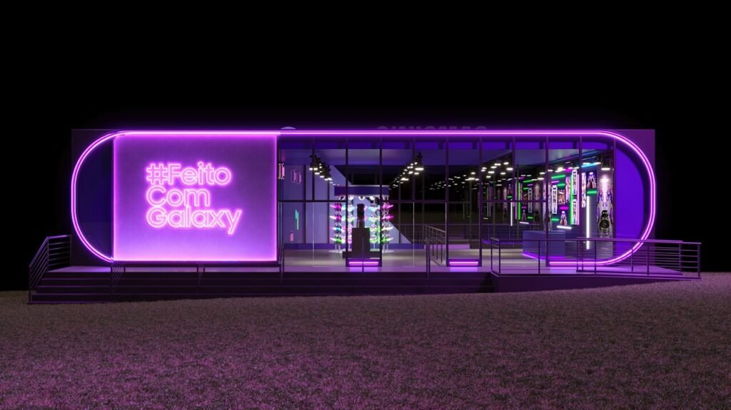 Galaxy S26 Ultra é destaque das ativações da Samsung no Lollapalooza Brasil