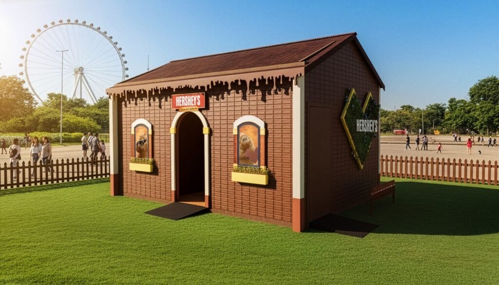 Hershey’s cria experiências de Páscoa em São Paulo com escape room e máquina de pelúcias