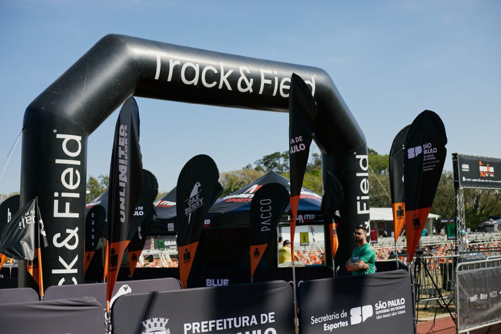 Track&Field reforça parceria com o Ironman e participa da etapa de Curitiba
