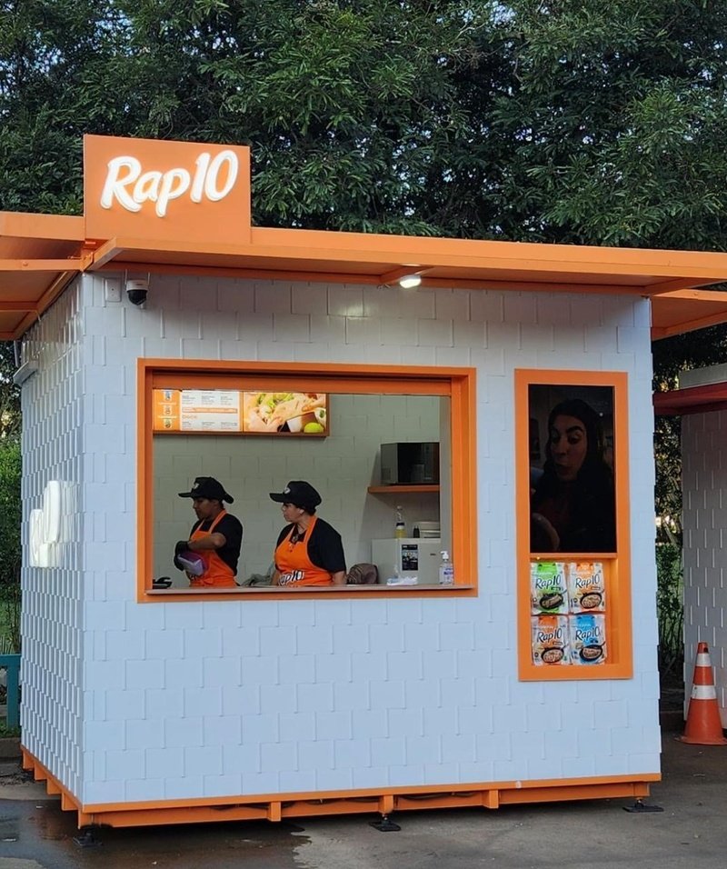 Rap10 inaugura quiosque com lanches exclusivos no Parque Ibirapuera, em São Paulo