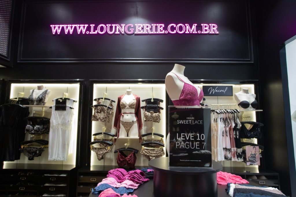 Loungerie reinaugura loja no Shopping Anália Franco com novo conceito