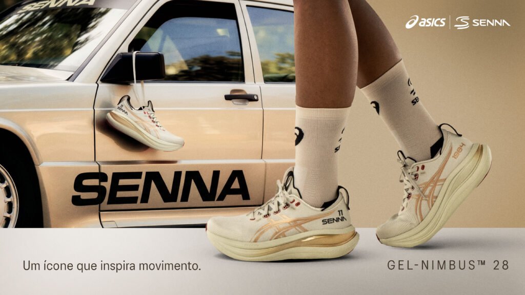 Asics lança coleção inspirada em Ayrton Senna e corrida histórica de 1984