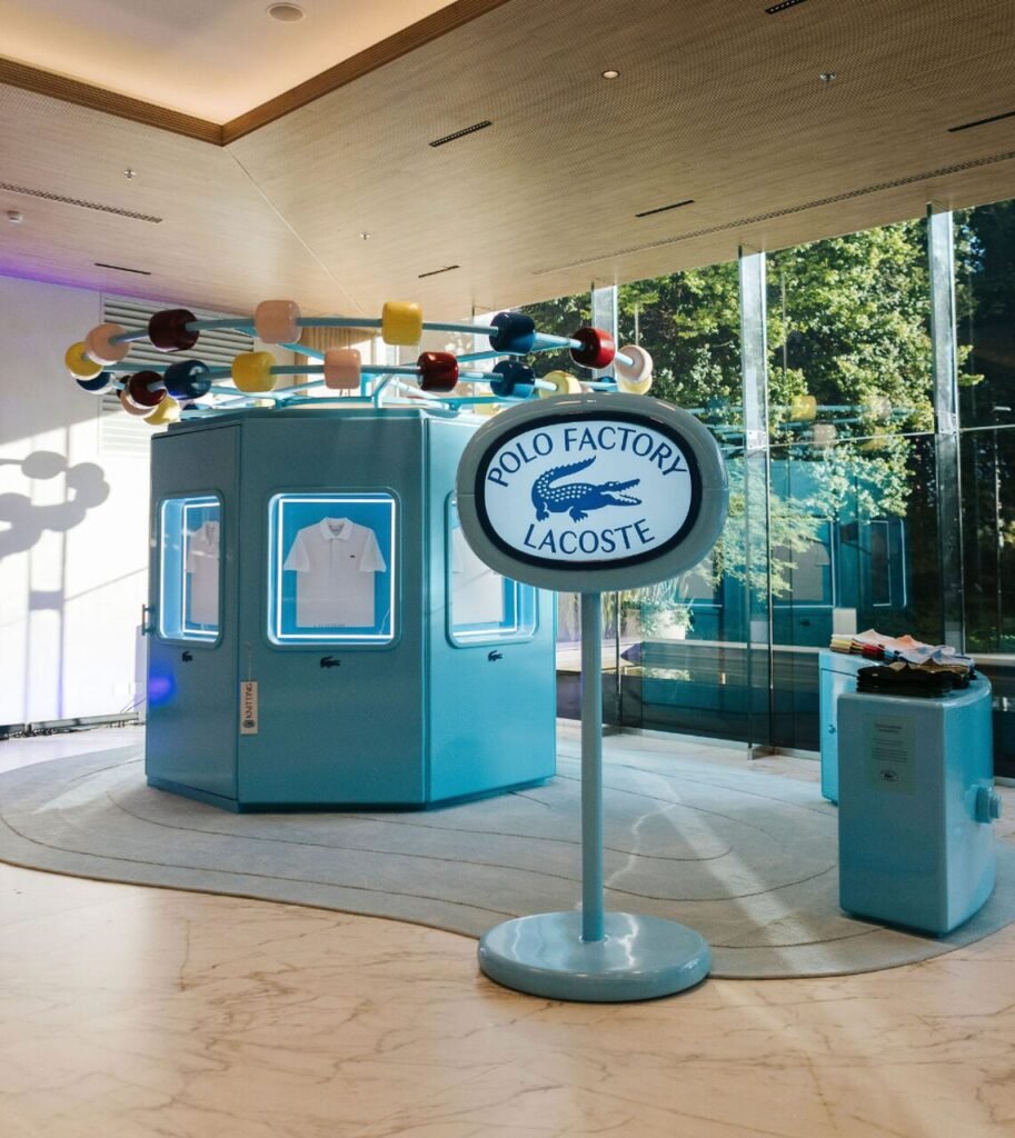 Lacoste apresenta Polo Factory com pop-up imersiva em São Paulo