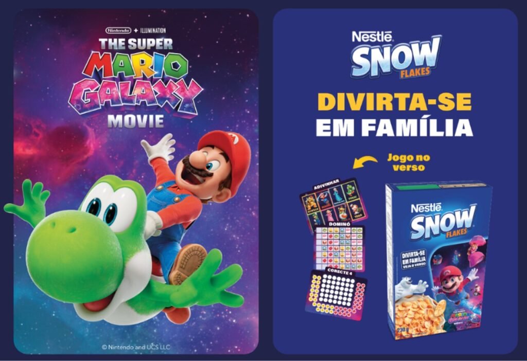 Snow Flakes lança edição limitada inspirada em Super Mario Galaxy