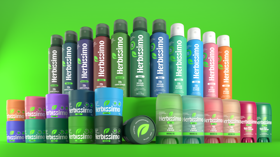 Herbíssimo reposiciona marca e amplia portfólio com novos desodorantes