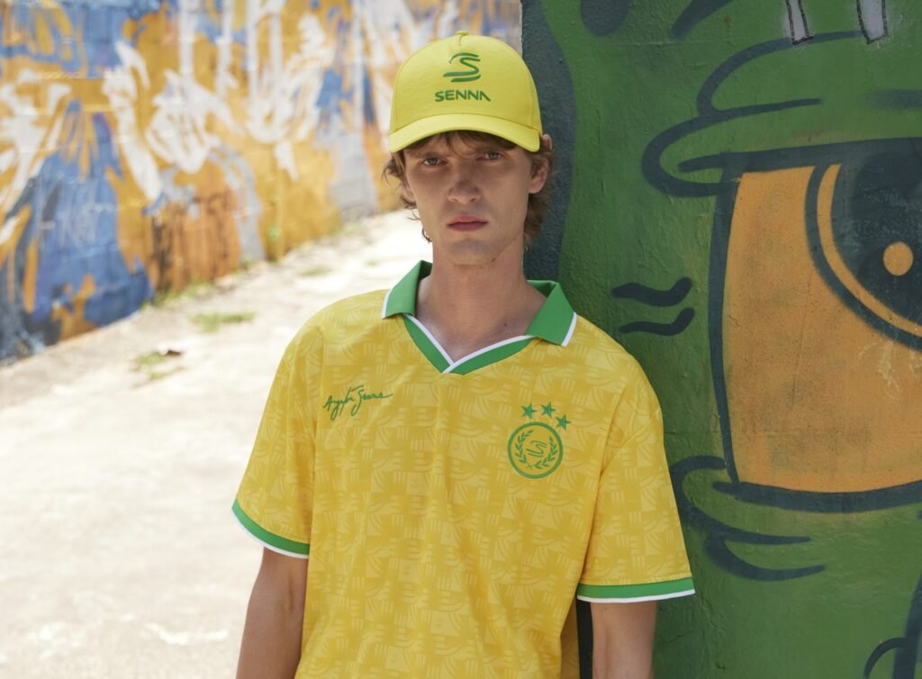 Marca Senna lança coleção inspirada na conexão entre Ayrton Senna e a Seleção Brasileira