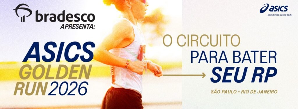 Asics Golden Run 2026 desafia corredores em São Paulo neste fim de semana