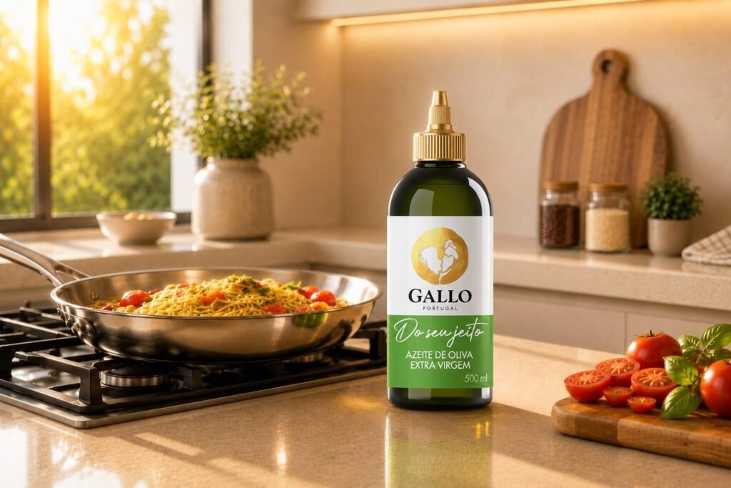 Gallo apresenta novo azeite Extra Virgem Intenso e embalagem squeeze inédita