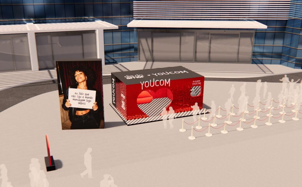 Youcom leva ativação de Dia do Amor para a Avenida Paulista com experiências gratuitas