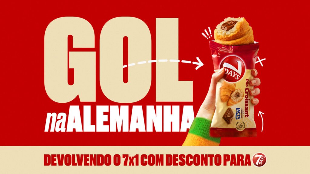 7Days transforma gols sofridos pela Alemanha em descontos para os consumidores
