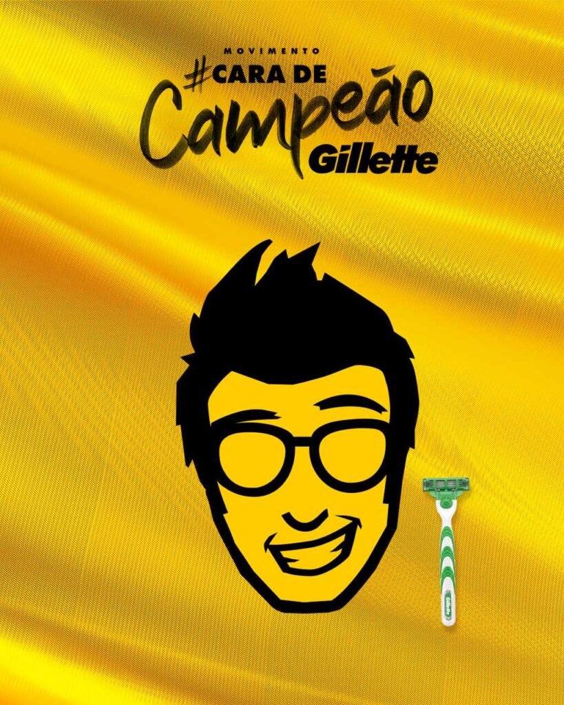 Campanha da Gillette faz Zé Delivery abandonar a barba pela primeira vez