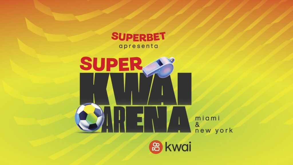 Kwai cria arenas nos EUA para reunir creators e torcedores durante a Copa 2026