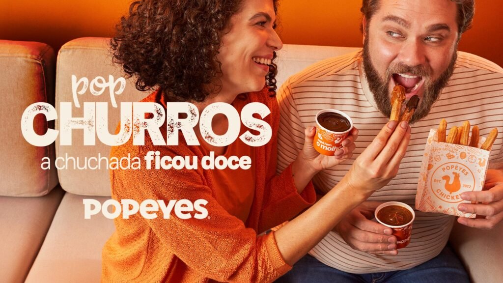 Popeyes lança Pop Churros e leva a "chuchada" para o universo das sobremesas