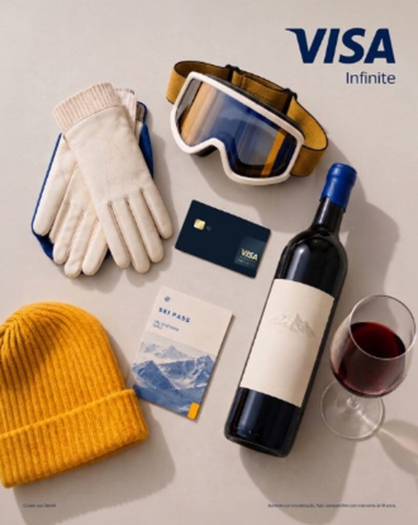 Visa lança benefícios para estações de esqui no Chile e na Argentina