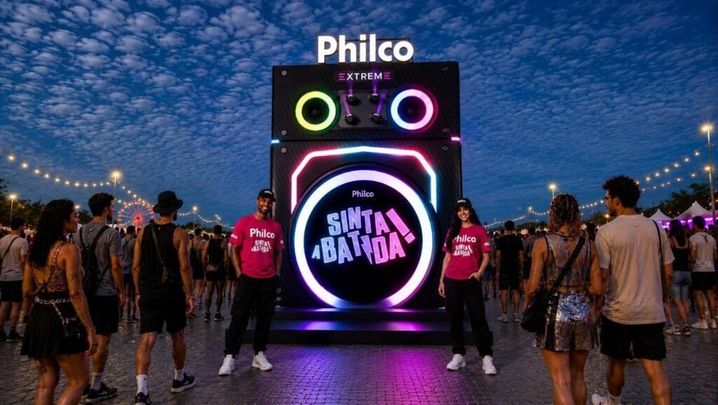 Philco leva experiência imersiva ao Rock in Rio 2026 com ativação inspirada na linha Extreme