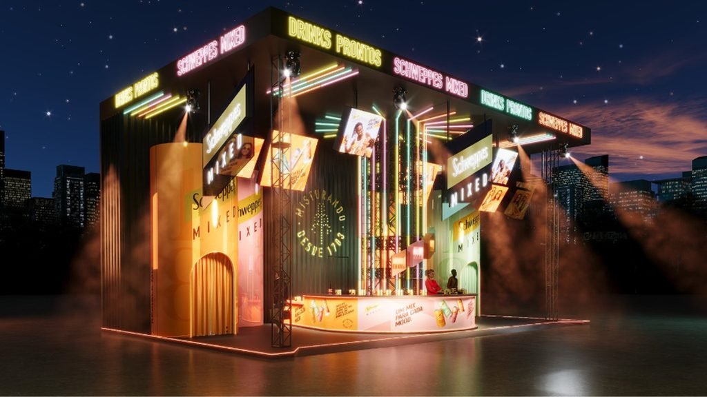 Schweppes Mixed terá mais de 100 vendedores e quatro sabores no Rock in Rio 2026