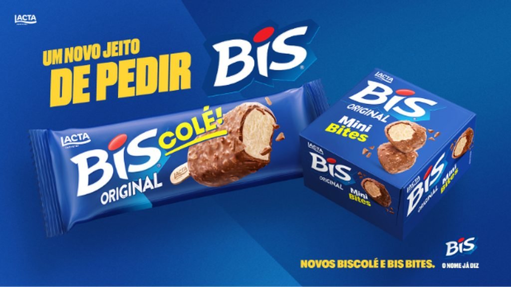 Bis estreia no mercado de sorvetes com Biscolé e Bis Mini Bites