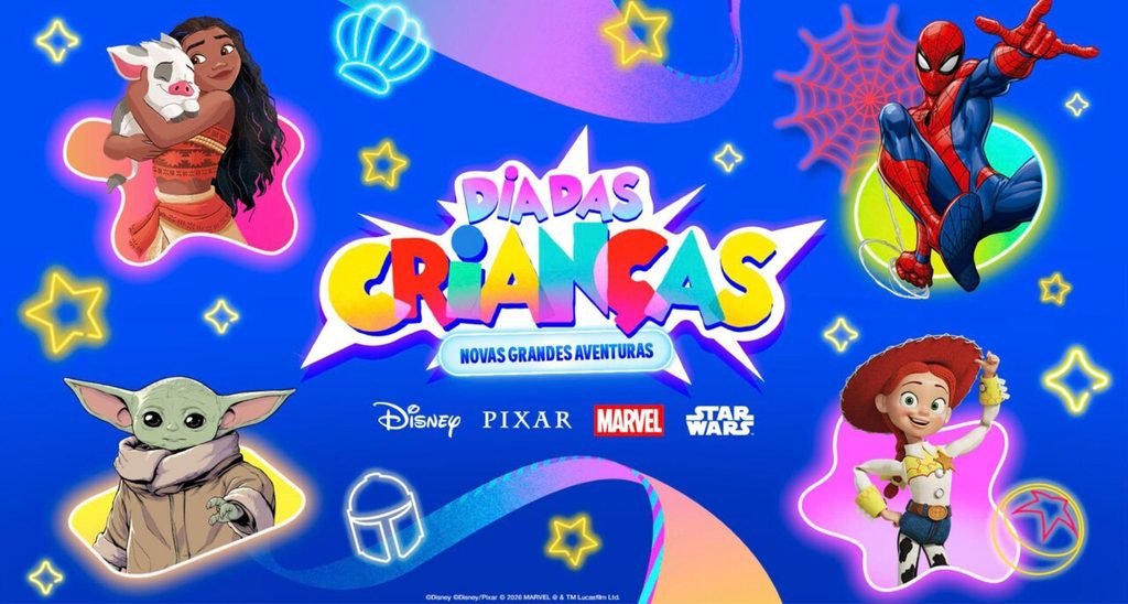 Disney Brasil reúne mais de 20 marcas em campanhas para o Dia das Crianças