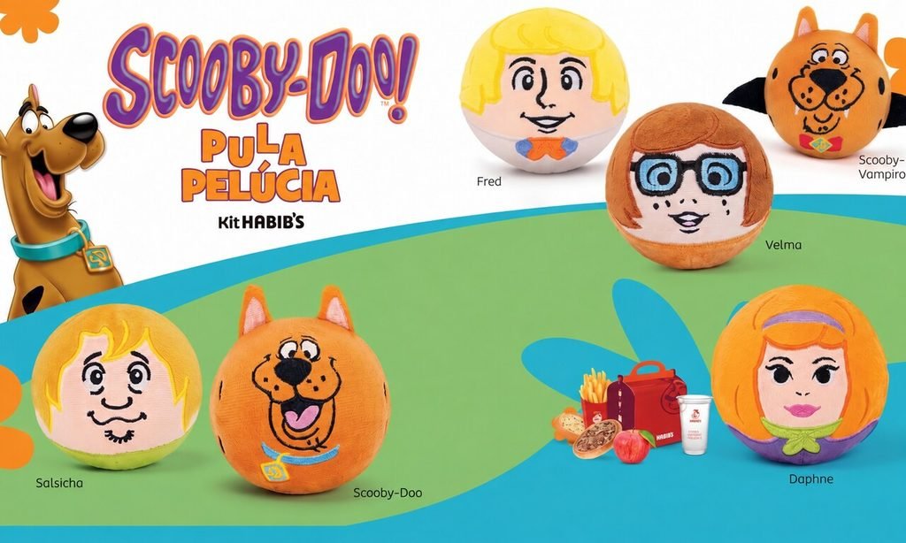 Habib’s e Ragazzo lançam coleção de Scooby-Doo para o Mês das Crianças