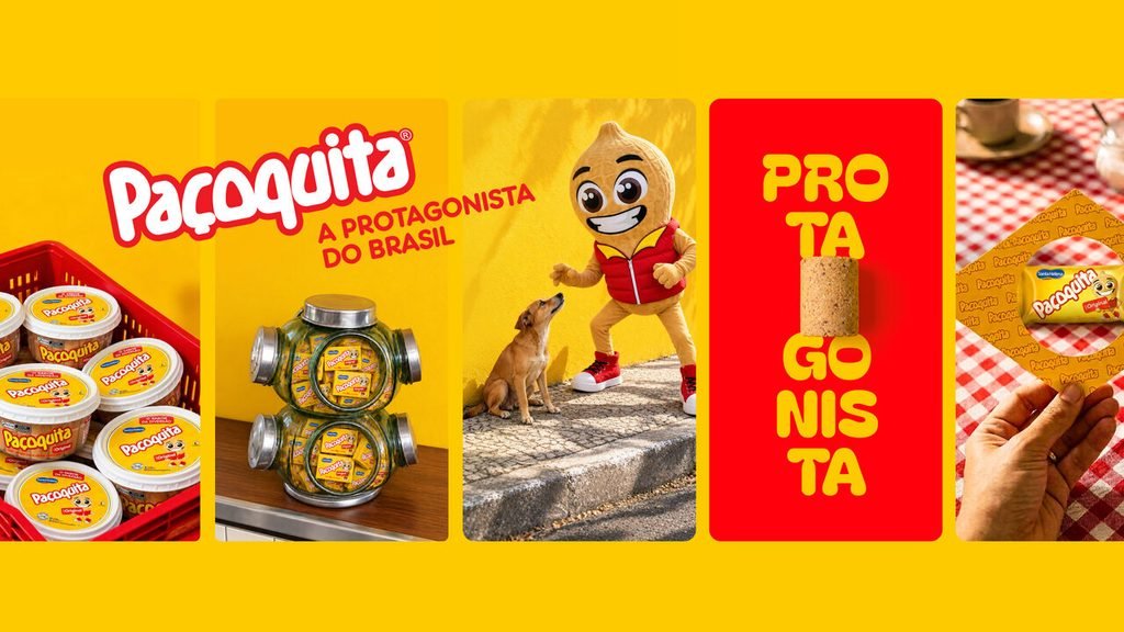 Paçoquita lança campanha que destaca brasilidade e conexão com diferentes gerações