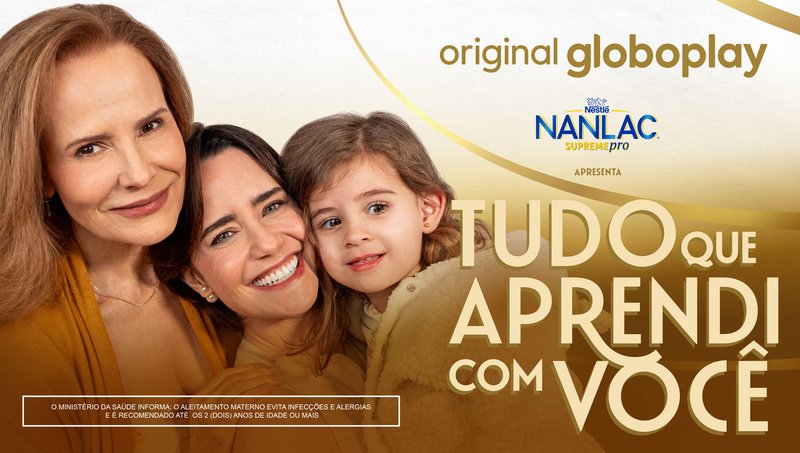 Nanlac e Globoplay lançam novelinha vertical com Fernanda Vasconcellos